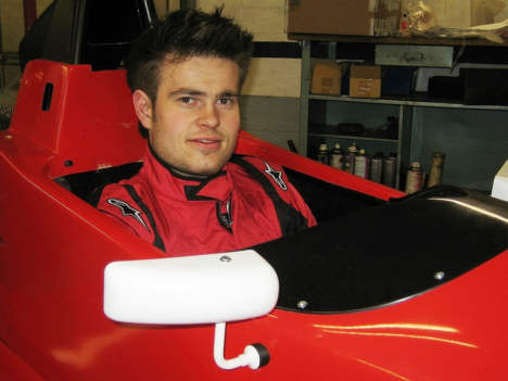 Nils K. Vestergaard kan umiddelbart anvende sine motorsports-erfaringer i studiet til racing engineer.